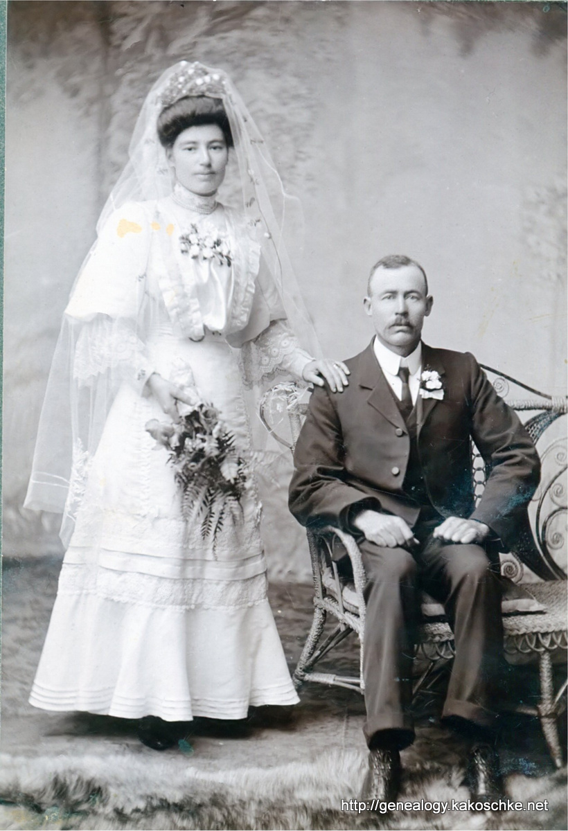 Bertha (nee Kakoschke) & Lawrence Hewitt