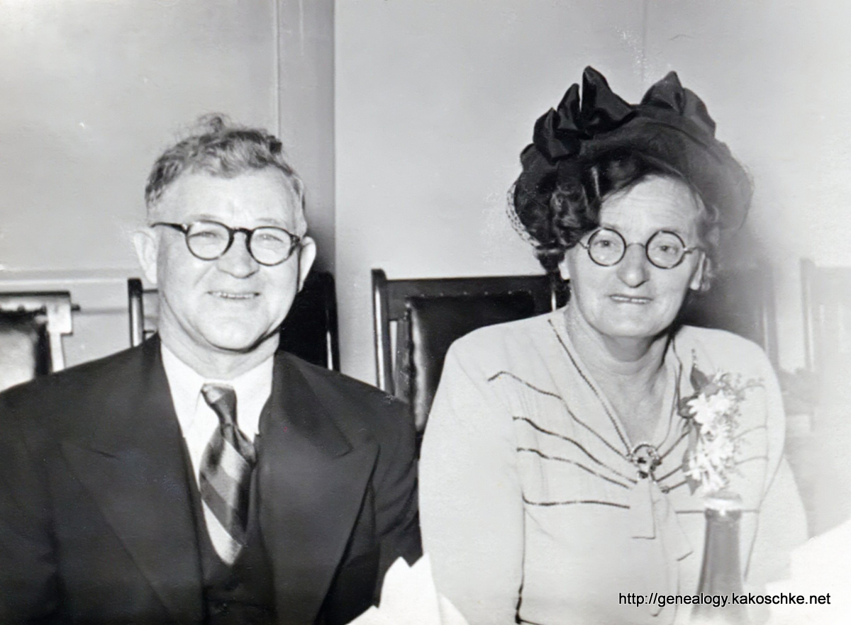 Edward & Hulda Hartwig (nee Kakoschke)