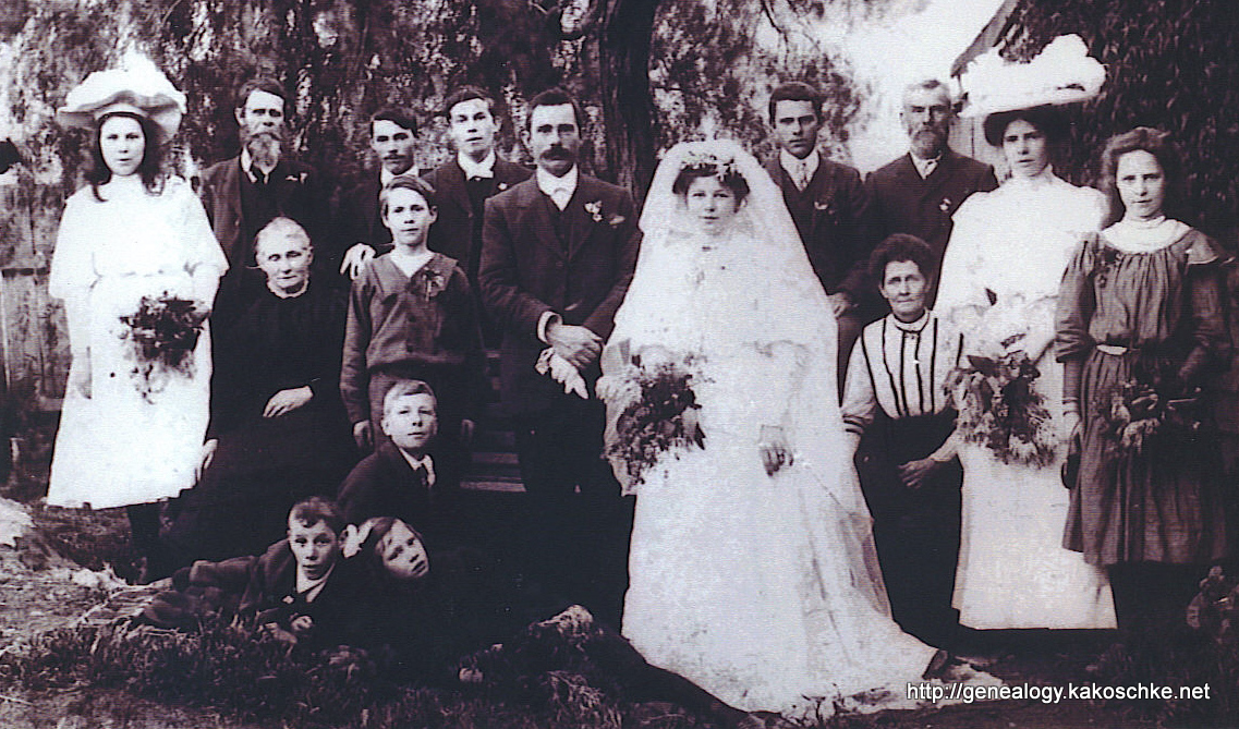 Wedding of Henry & Louisa Porter (nee Smoker)